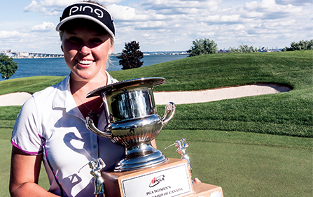 Brooke Henderson wins PGA Championship of Canada title again