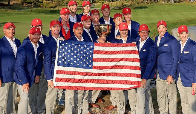Americans Squeeze Victory at Presidents Cup