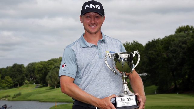 Canadian Mackenzie Hughes locks up PGA Tour card with win on Web.com Tour