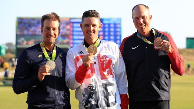 Justin Rose outduels Henrik Stenson to win gold medal in Rio