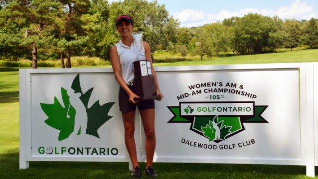 Sydney Naro captures Ontario Women’s Amateur Championship at Dalewood GC