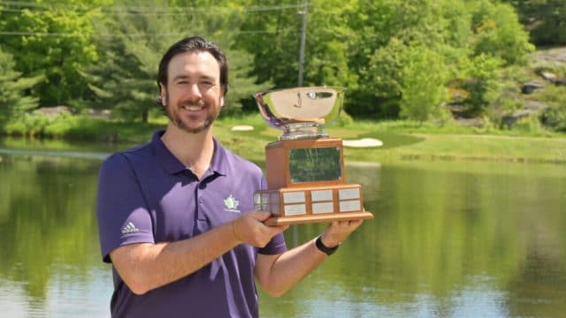 Charles Fitzsimmons (St. Thomas) repeats at Ontario Men’s Match Play; Dave Greenaway (Barrie) takes Senior title