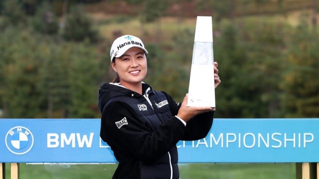 Minjee Lee notches playoff victory at BMW Ladies Championship