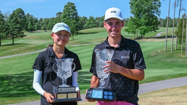 Protopapas and Xing capture Ontario Junior Match Play titles