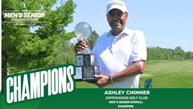 Ashley Chinner (Coppinwood) wins Ontario Men’s Senior Championship