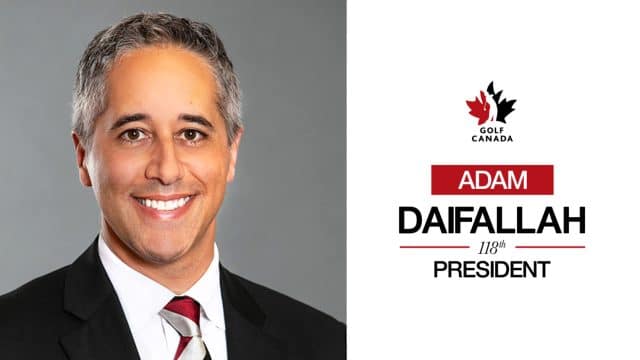 Golf Canada AGM concludes with President Adam Daifallah elected to second term